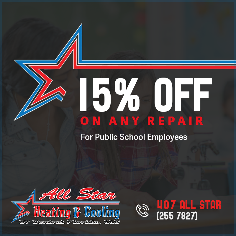 15% Off For Any Public School Employees